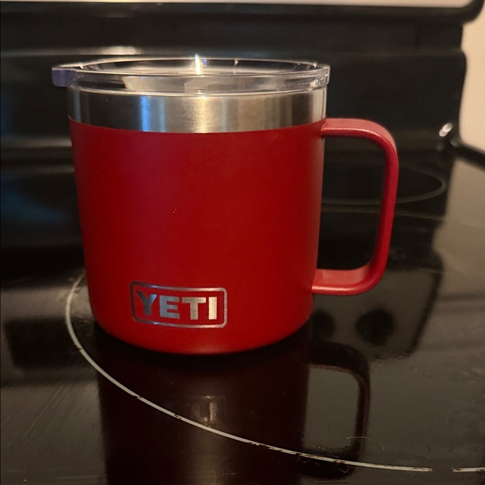 YETI Crimson 14 oz coffee mug